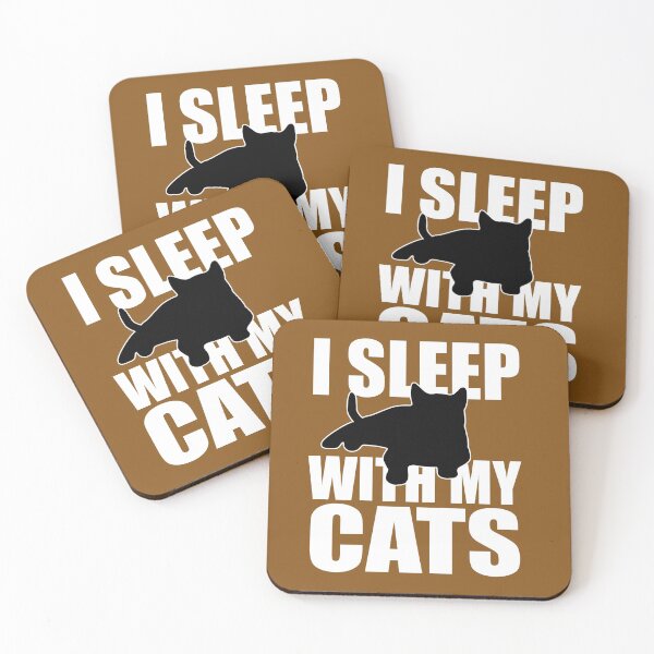 Item preview, I SLEEP WITH MY CATS designed and sold by fmaurizio.