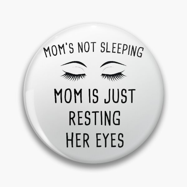 Item preview, mom sleep humor designed and sold by Catcrea.