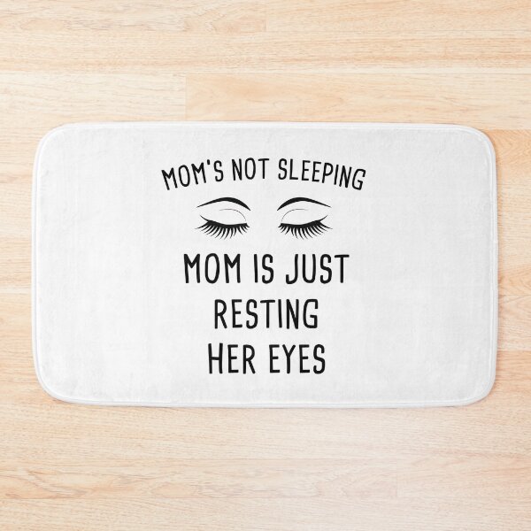 Item preview, mom sleep humor designed and sold by Catcrea.