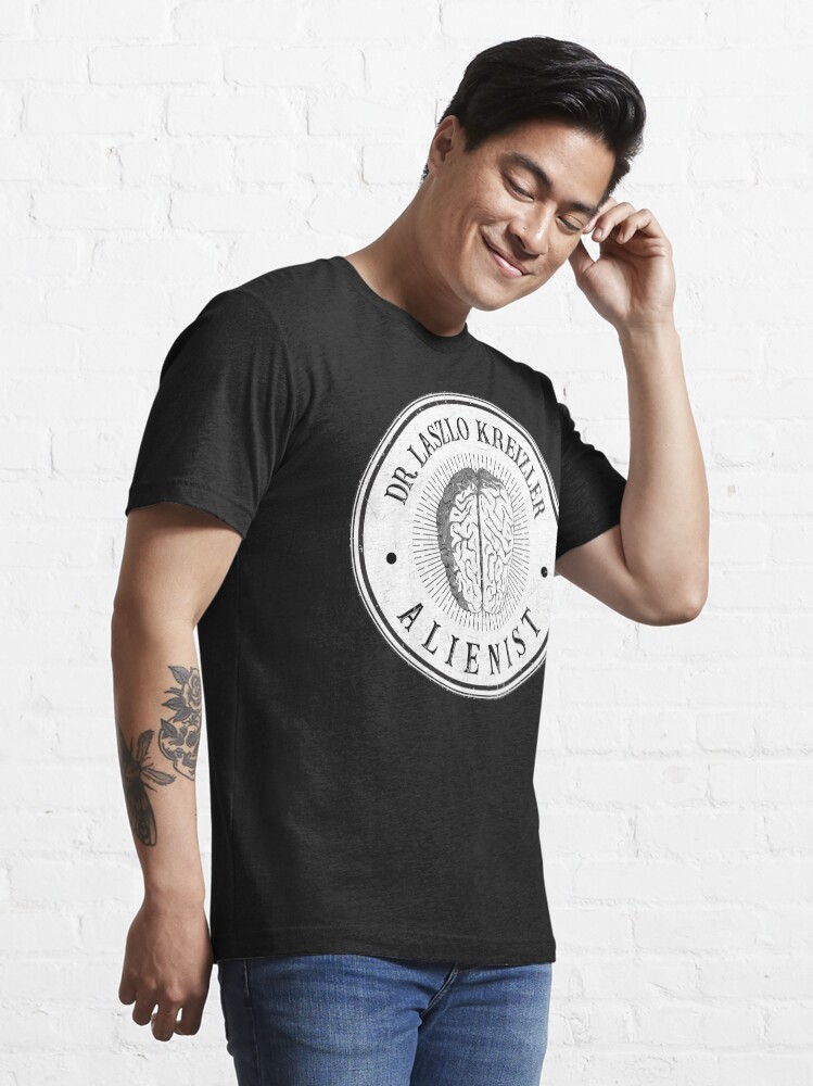 Alternate view of Dr Laszlo Kreizler Sign The Alienist Essential T-Shirt