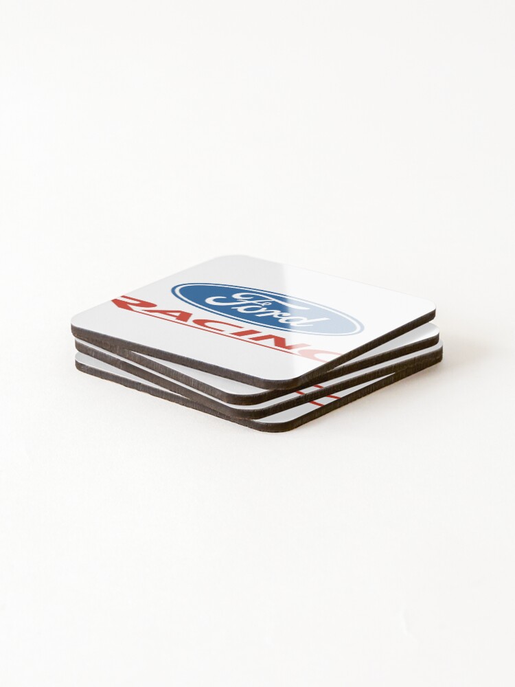 Thumbnail 4 of 5, Coasters (Set of 4), Ford Racing designed and sold by lrseries3.