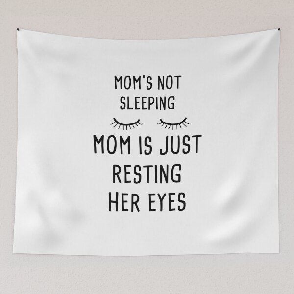 Item preview, exhausted parent sleep humor designed and sold by Catcrea.