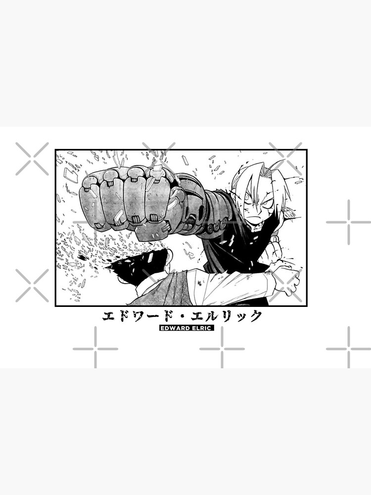 Edward Elric Manga Panel Sticker for Sale by yana47