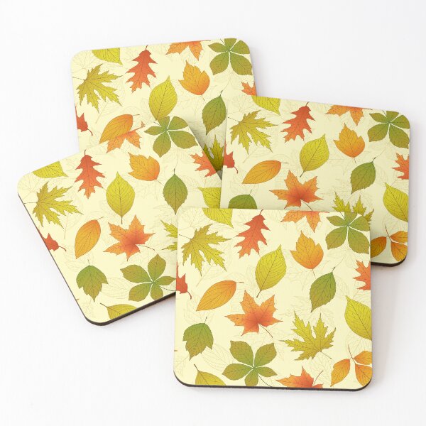 Item preview, Bright Autumn Leaves Pattern designed and sold by RsK_DeSiGn.