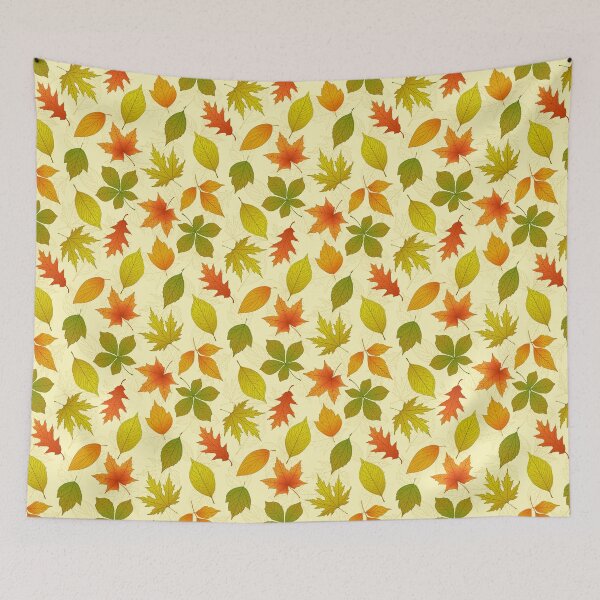 Item preview, Bright Autumn Leaves Pattern designed and sold by RsK_DeSiGn.