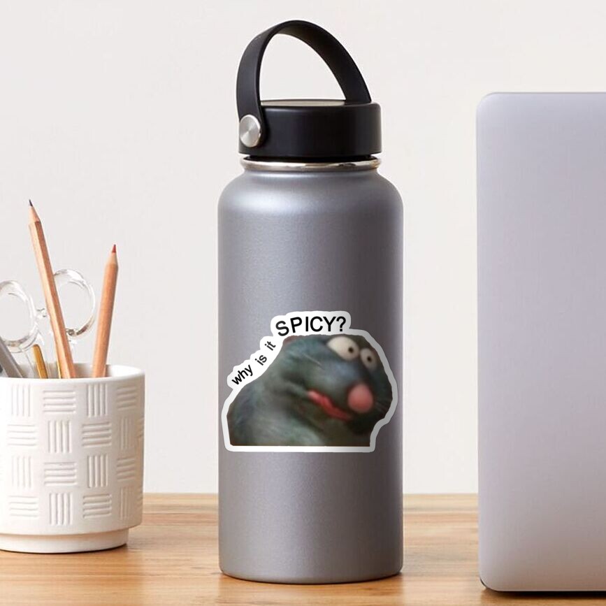why is it spicy? Sticker