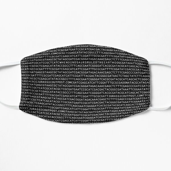Genetic Code DNA Mask Flat Mask