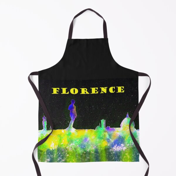 Item preview, Florence Italy Skyline With Yellow Banner designed and sold by William Holkham.
