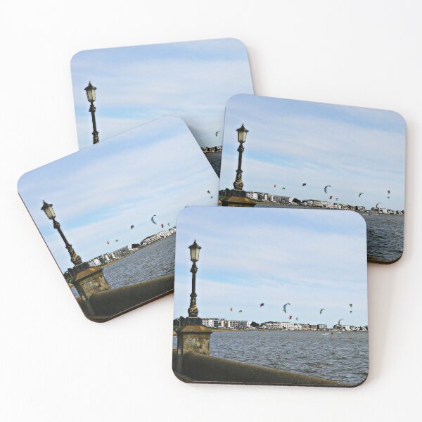 Item preview, Kite Surfing at Poole Harbour. designed and sold by ScenicViewPics.