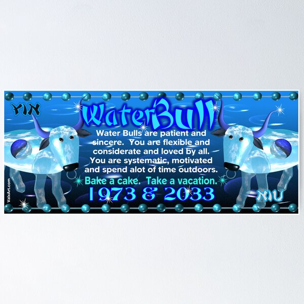 Item preview, 1973 2033 Chinese zodiac born in year of water bull designed and sold by Valxart.
