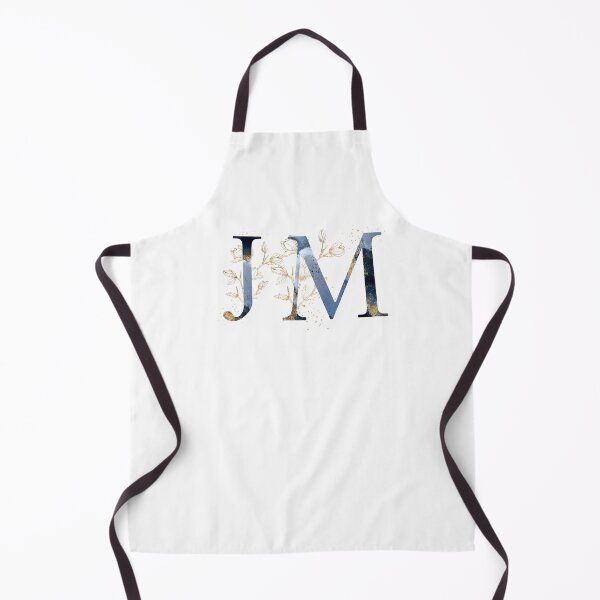 Item preview, Floral Initials JM, Monogram Gifts designed and sold by PinkLotusArt.