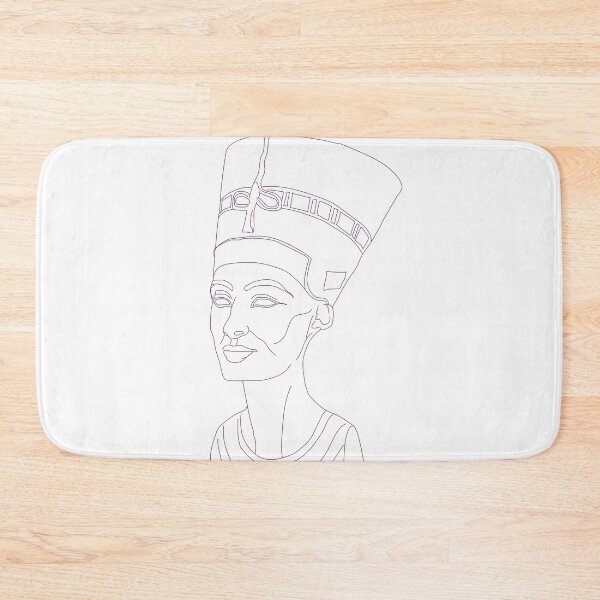 Item preview, Nefertiti outlined designed and sold by ninjafish.