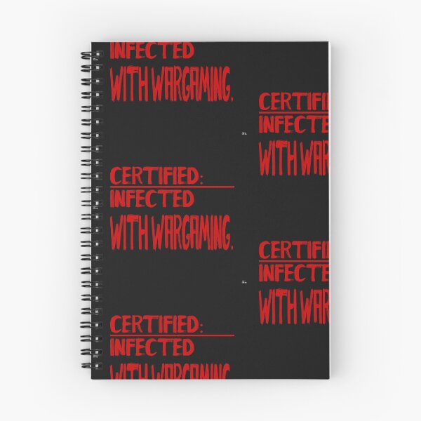 Item preview, Certified Infected with Wargaming designed and sold by JJgamers.