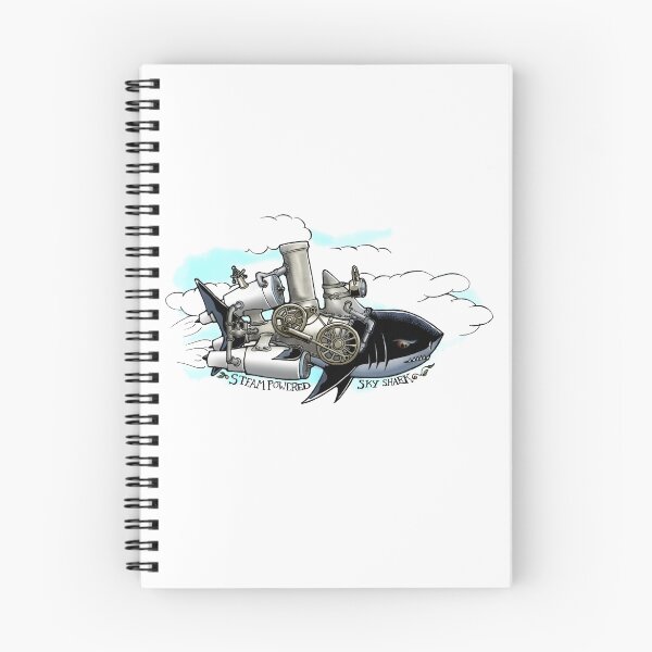 Item preview, Steam Powered Sky Shark designed and sold by sparklellama.