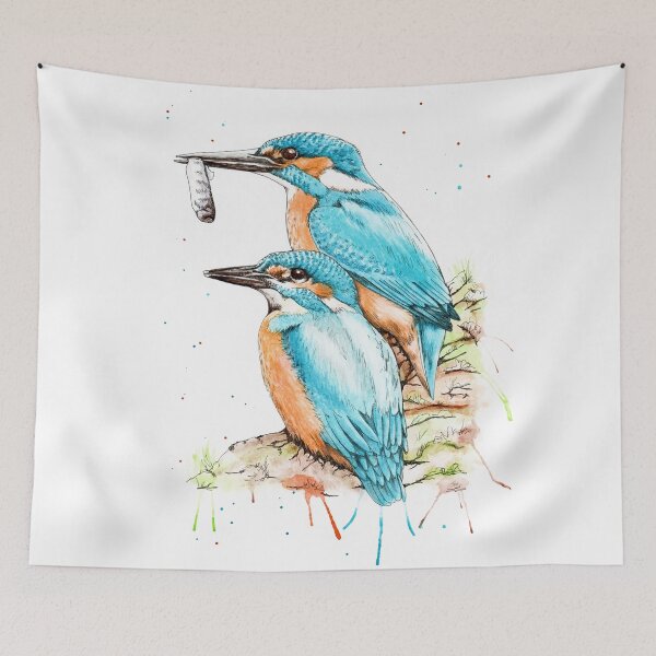 Item preview, Kingfishers designed and sold by Teri Sherman.
