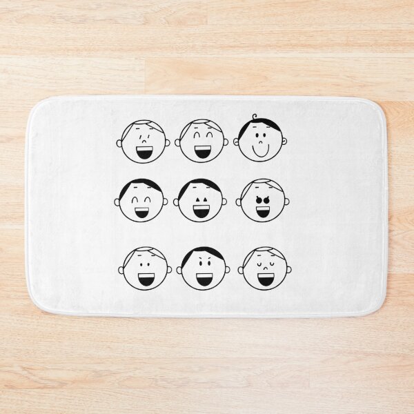 Item preview, Set of Adorable Boy facial emotions. Boy face with different expressions. designed and sold by Victoria Riabov.