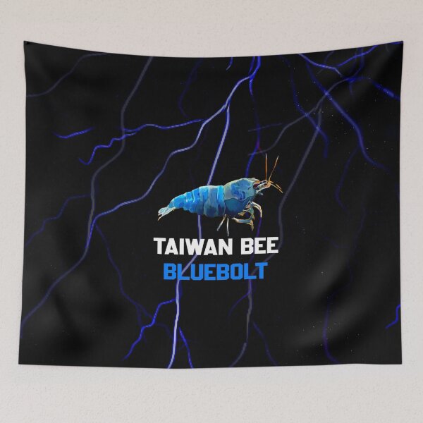 Item preview, Taiwan Bee Bluebolt Shrimp Shirt designed and sold by GFishy.
