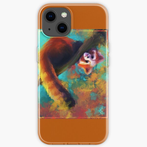 Red Panda iPhone Soft Case