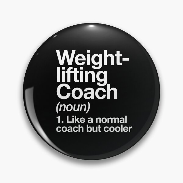Item preview, Weightlifting Coach Funny Definition Trainer Gift Design designed and sold by yesqueen.