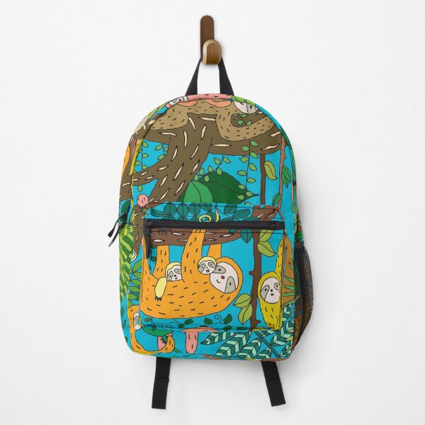 Item preview, Happy Sloths Jungle designed and sold by m-lapino.