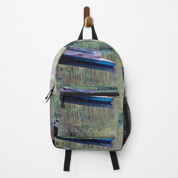 Item preview, Reflectioning of Giverny boats designed and sold by PepperMendez.
