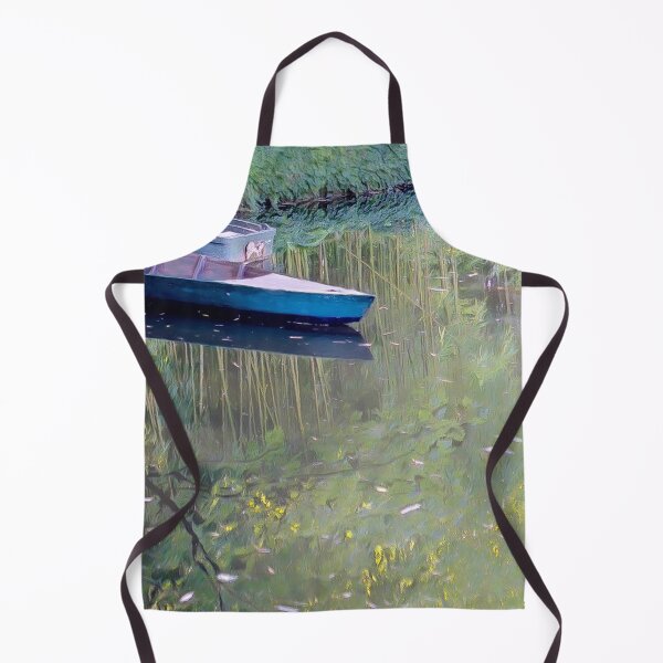 Aperçu de l'œuvre Reflet des bateaux de Giverny créée et vendue par PepperMendez.