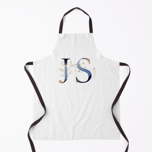 Item preview, Floral Initials JS, Monogram designed and sold by PinkLotusArt.
