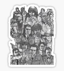 Pulp Fiction Sticker
