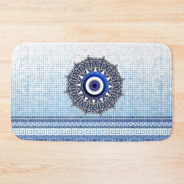 Item preview, Mati Evil Eye Blue Gradient Design Malama Collection designed and sold by Yiorgos Designs.