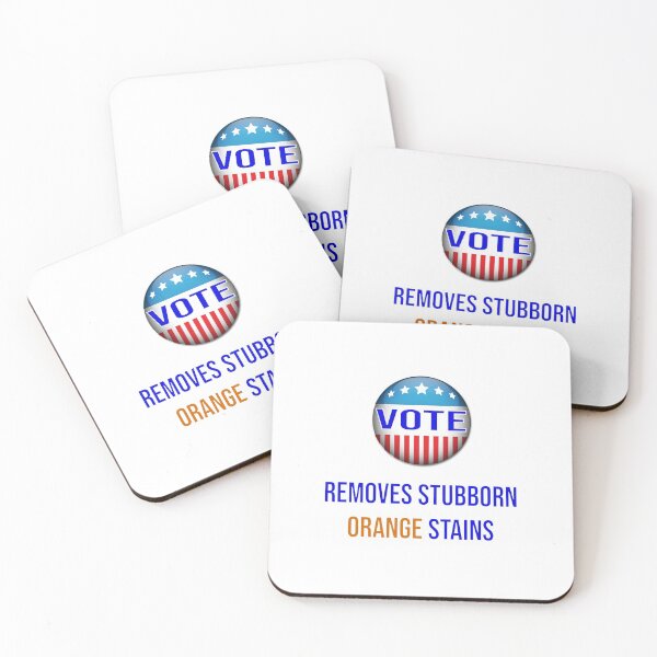 Item preview, Vote Removes Stubborn Orange Stains Election 2020 designed and sold by Mode Tees.
