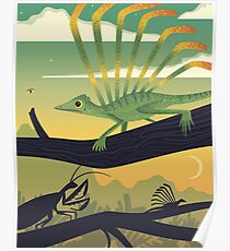 Longisquama Sunset Poster