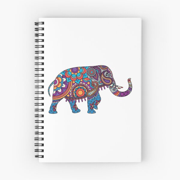 Item preview, Indian Colored Elephant Art designed and sold by JTS STORE.