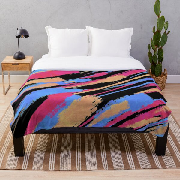 Item preview, Red, yellow and blue paint brush strokes designed and sold by bynole.