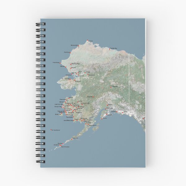 Item preview, Cities and Villages of Alaska designed and sold by nadya.