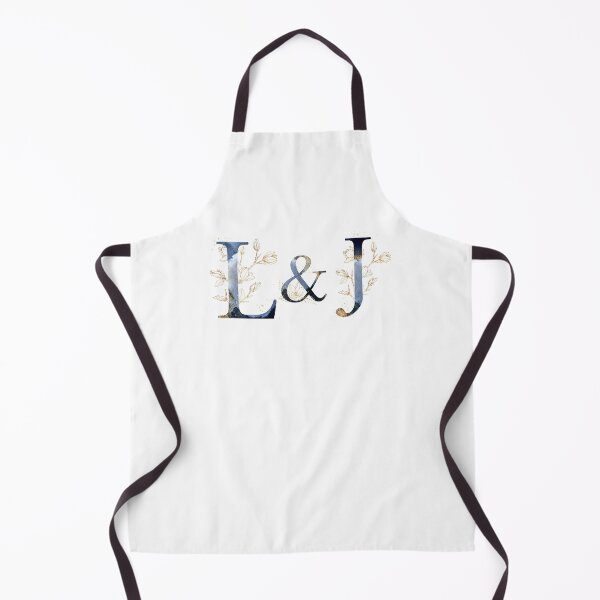 Item preview, Floral Initials L&J for a couple, Monogram Gifts designed and sold by PinkLotusArt.