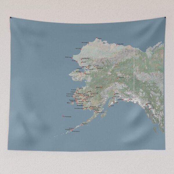 Item preview, Cities and Villages of Alaska designed and sold by nadya.