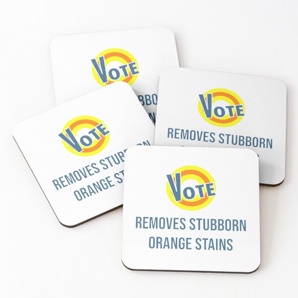 Item preview, Vote Removes Stubborn Orange Stains Election 2020 designed and sold by Mode Tees.