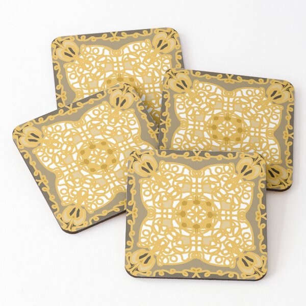 Item preview, Golden scarf designed and sold by TheBWGalerie.