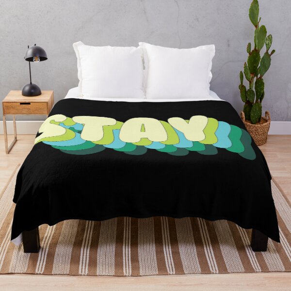 Item preview, STRAY KIDS - Stay Quote Text BLUE GREEN Fandom Cute designed and sold by SugarSaint.