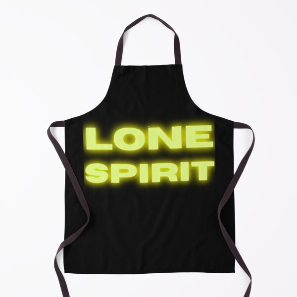 Item preview, Lone Spirit - Yellow Neon Text On Black Background designed and sold by cgroenewald.