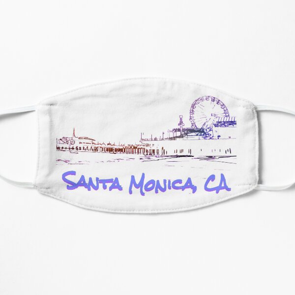 Santa Monica, CA Silhouette Small Mask