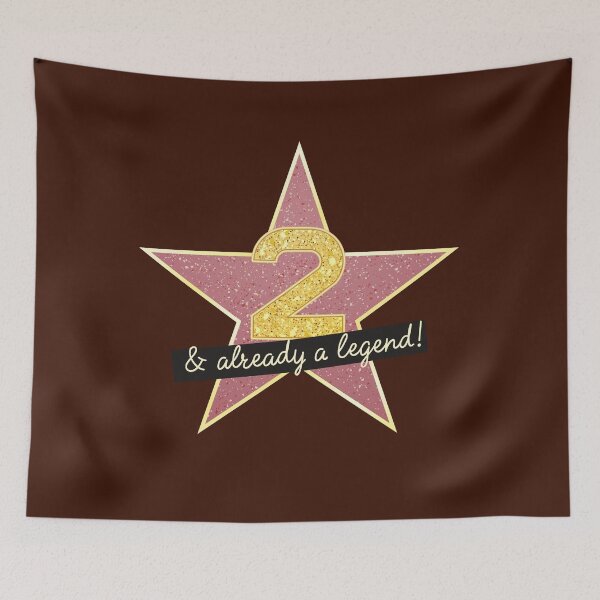 Item preview, 2nd Birthday Gifts - 2 Years old & Already a Legend designed and sold by betternotes.