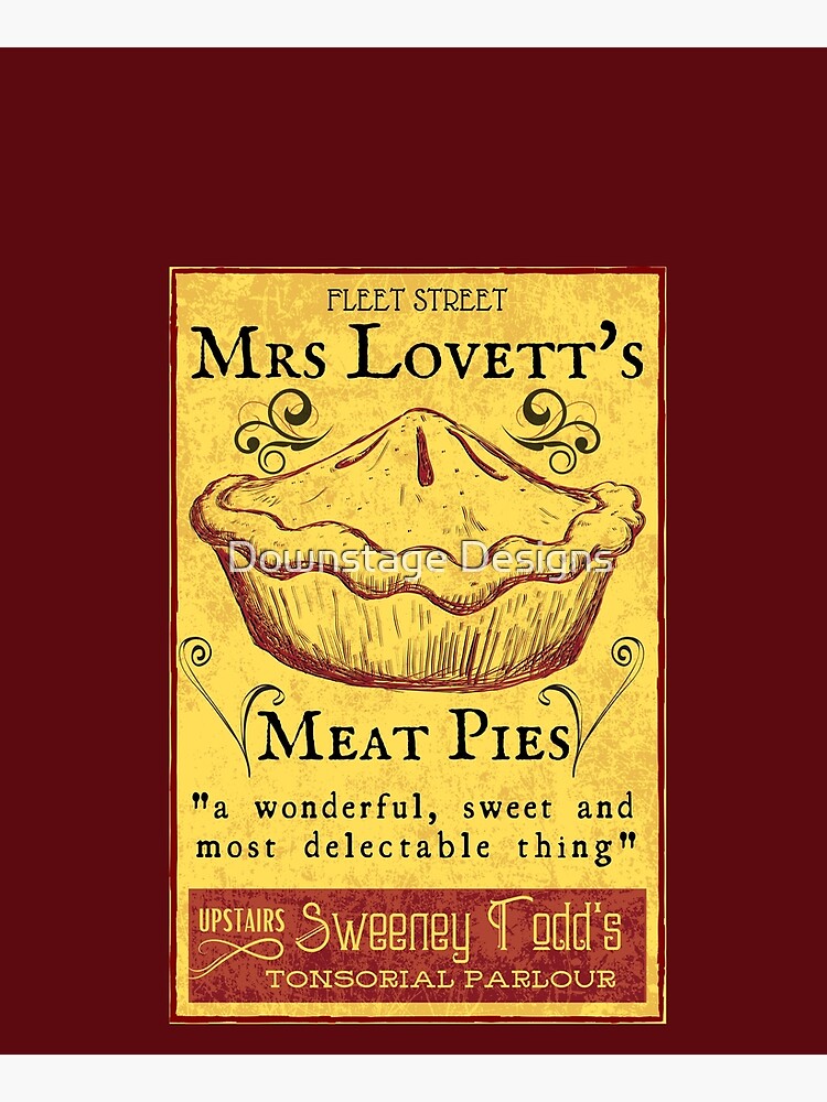 Mrs Lovett's Meat Pies - Sweeney Todd Musical by sammimcsporran