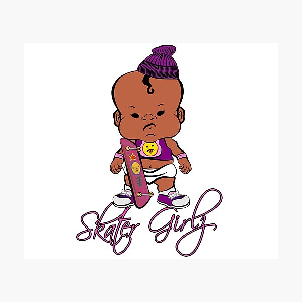 PBTEEZ RB0946 Skaterz skater girlz girl 4 Photographic Print