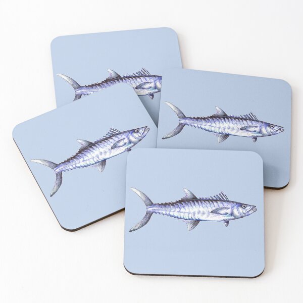 Item preview, King Mackerel Kingfish Drawing designed and sold by Michelebuttons.