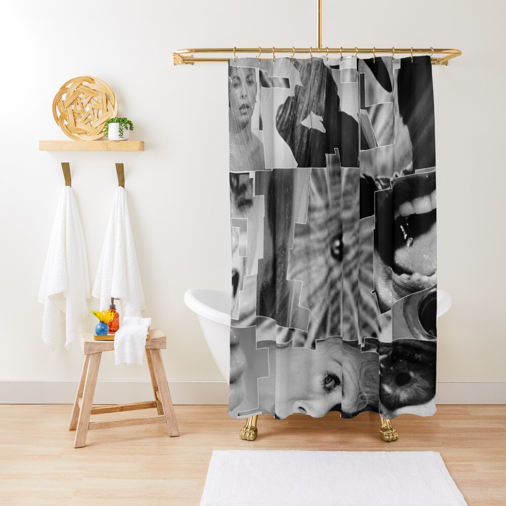 "Horror Shower curtain" Shower Curtain for Sale by OldschoolTs Redbubble
