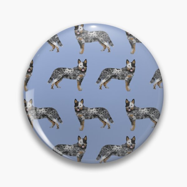 Item preview, Australian Cattle Dog pattern dog breed customized pet portrait by pet friendly by PetFriendly designed and sold by PetFriendly.