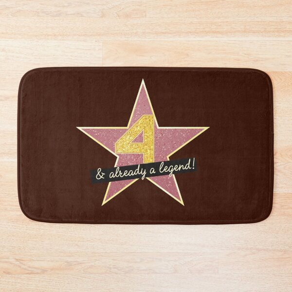 Item preview, 4th Birthday Gifts - 4 Years old & Already a Legend designed and sold by betternotes.