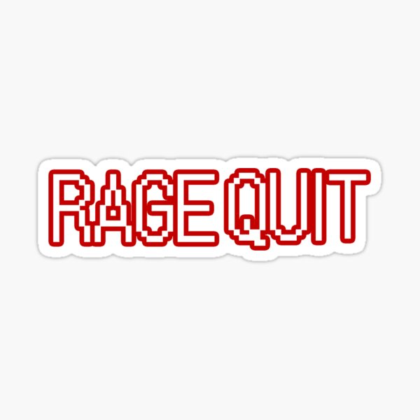 Что такое rage quit