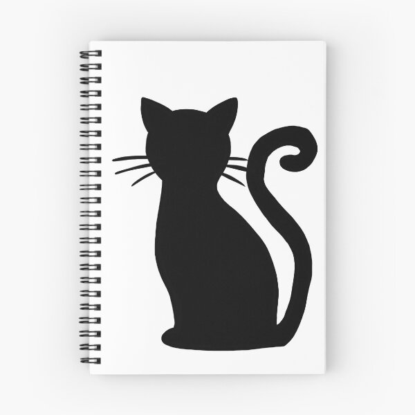 Item preview, black cat doodle designed and sold by robinverheul.